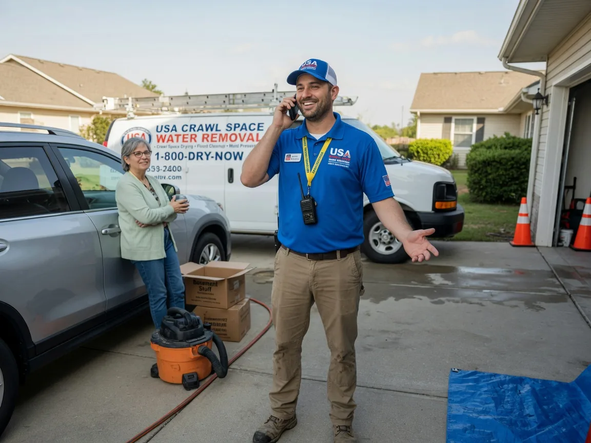 Crawl Space Water Removal Asheboro, NC FAQs